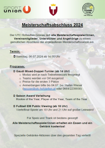 Meisterschaftsabschluss 2024